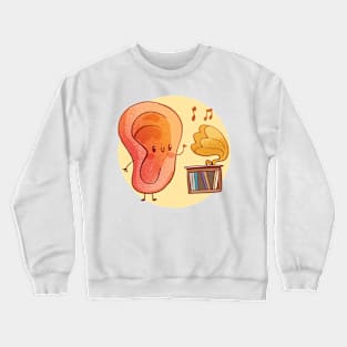 5 Senses - Hearing Sense Crewneck Sweatshirt